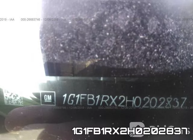 1G1FB1RX2H0202837 фото 8
