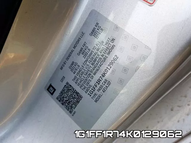 1G1FF1R74K0129062 фото 2