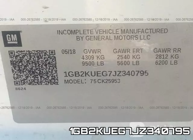 1GB2KUEG7JZ340795 фото 7