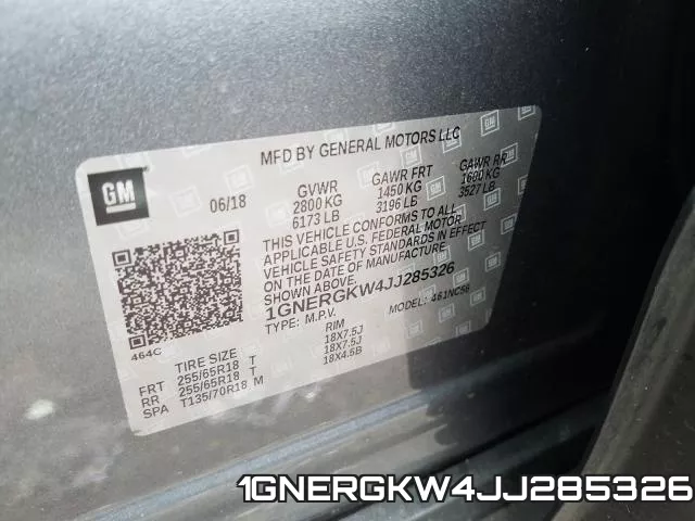 1GNERGKW4JJ285326 фото 2