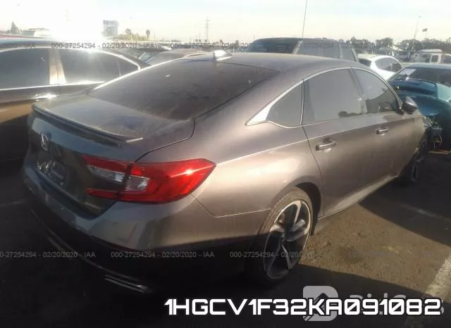 1HGCV1F32KA091082 фото 3