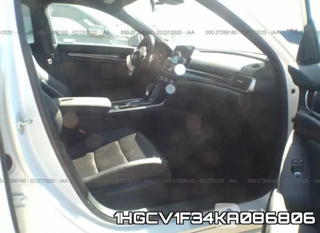 1HGCV1F34KA086806 фото 4