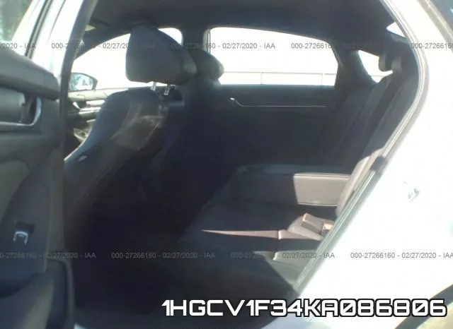 1HGCV1F34KA086806 фото 7