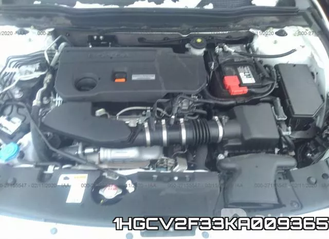 1HGCV2F33KA009365 фото 2
