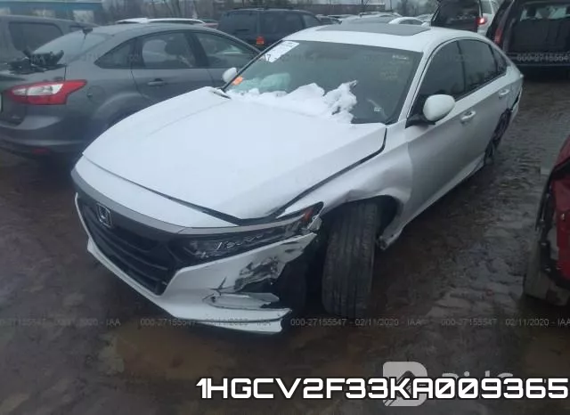 1HGCV2F33KA009365 фото 3