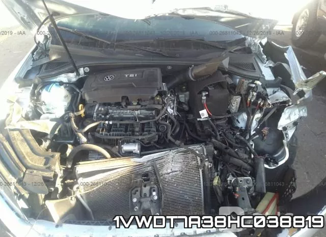 1VWDT7A38HC038819 фото 2