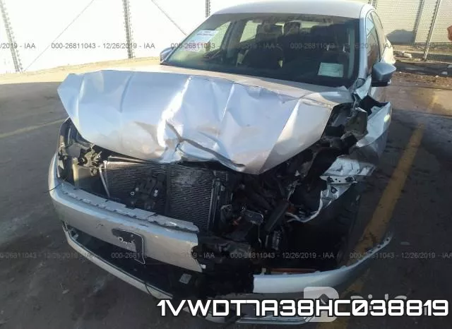 1VWDT7A38HC038819 фото 6