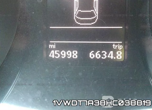 1VWDT7A38HC038819 фото 7
