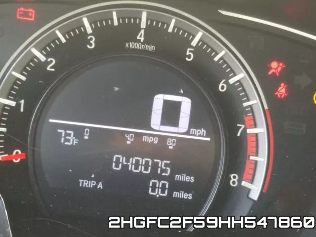 2HGFC2F59HH547860 фото 8
