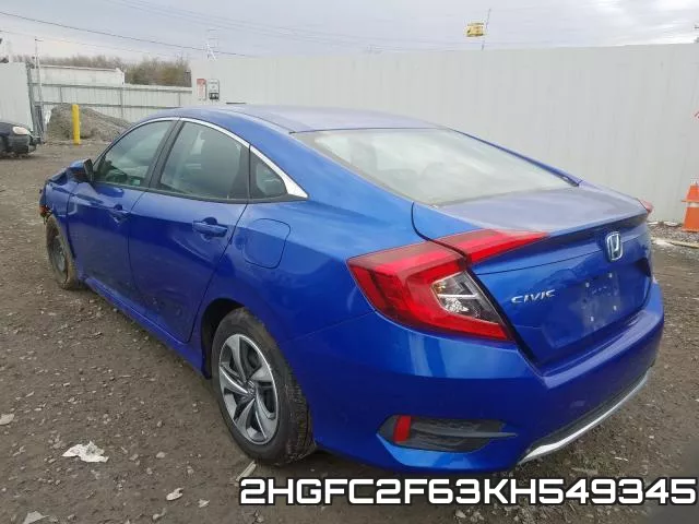 2HGFC2F63KH549345 фото 4