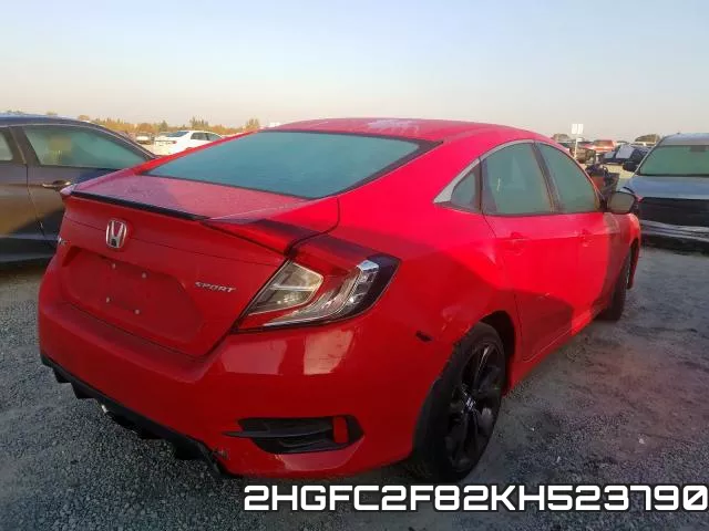 2HGFC2F82KH523790 фото 3