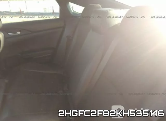 2HGFC2F82KH535146 фото 7