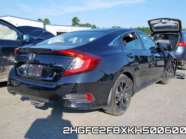 2HGFC2F8XKH500600 фото 2