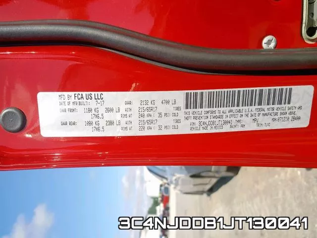 3C4NJDDB1JT130041 фото 2