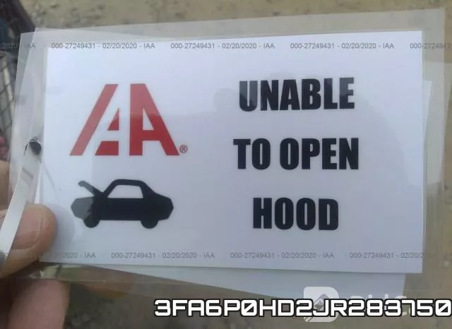 3FA6P0HD2JR283750 фото 2
