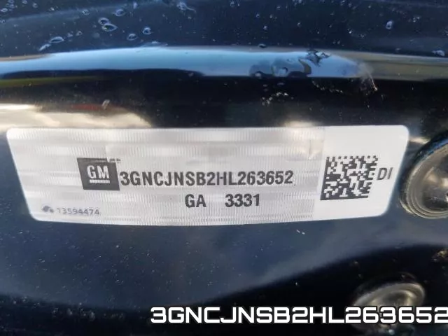 3GNCJNSB2HL263652 фото 2