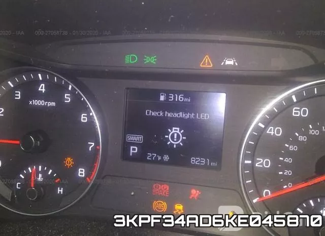 3KPF34AD6KE045870 фото 3