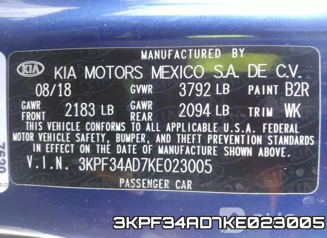 3KPF34AD7KE023005 фото 9