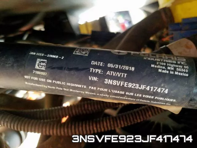 3NSVFE923JF417474 фото 2