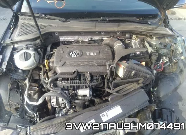 3VW217AU9HM074491 фото 2