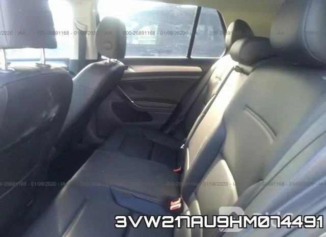 3VW217AU9HM074491 фото 7