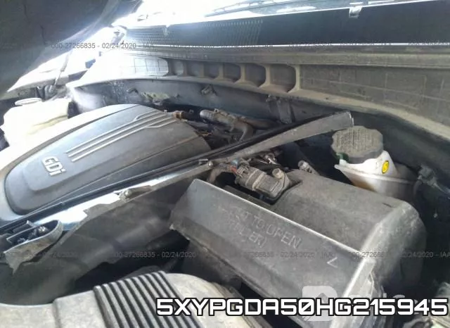 5XYPGDA50HG215945 фото 2