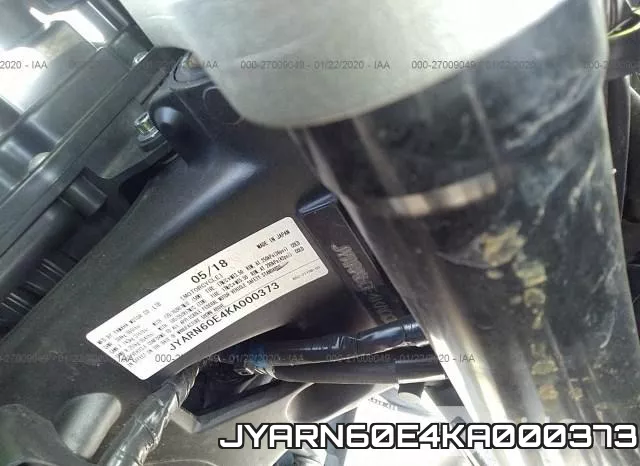 JYARN60E4KA000373 фото 2