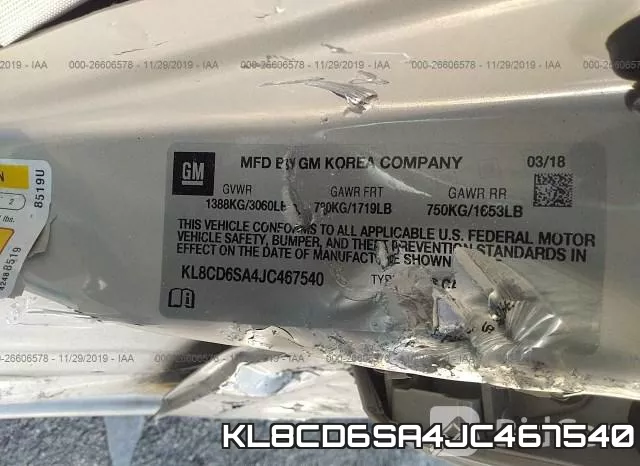 KL8CD6SA4JC467540 фото 7