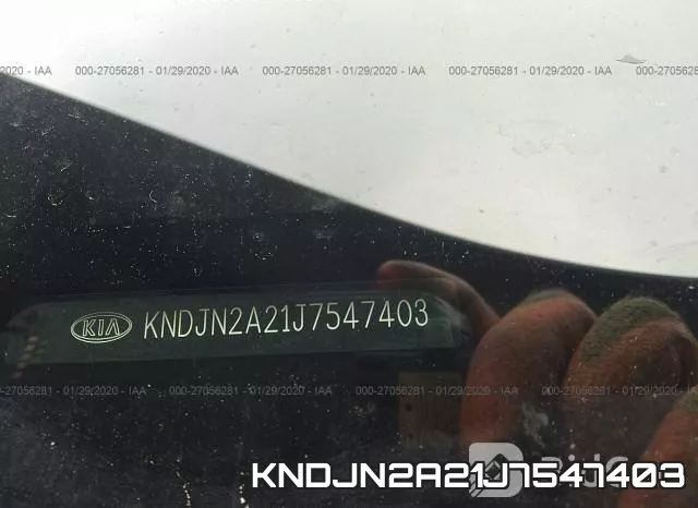 KNDJN2A21J7547403 фото 8