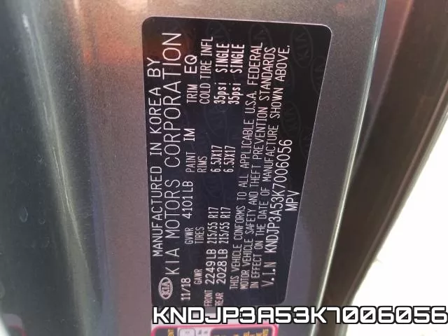 KNDJP3A53K7006056 фото 2