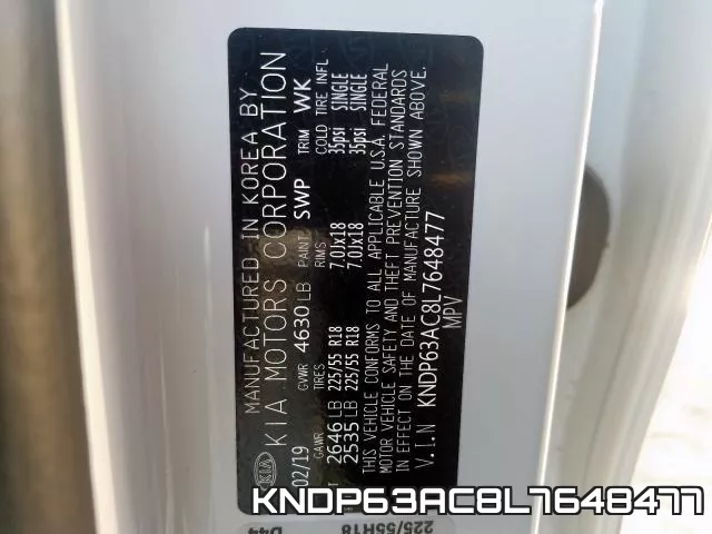 KNDP63AC8L7648477 фото 2