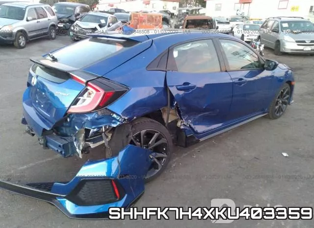 SHHFK7H4XKU403359 фото 5