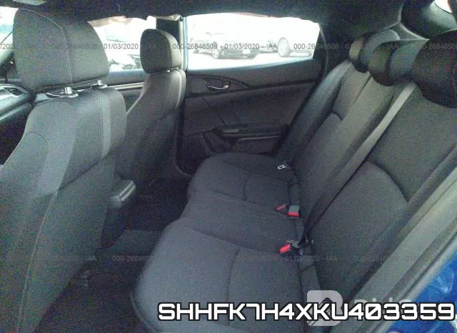 SHHFK7H4XKU403359 фото 9