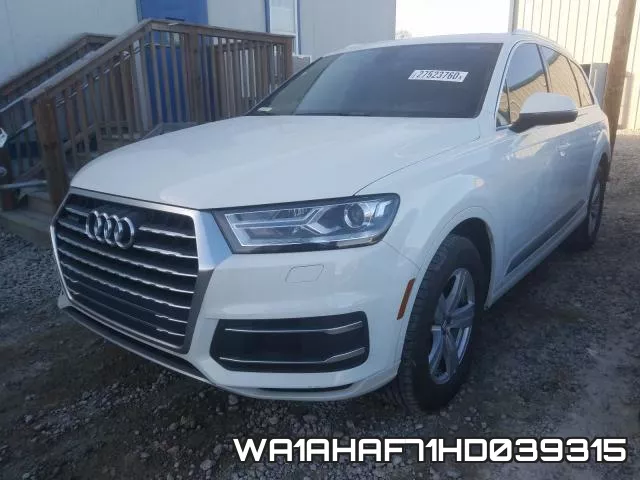 WA1AHAF71HD039315 фото 2