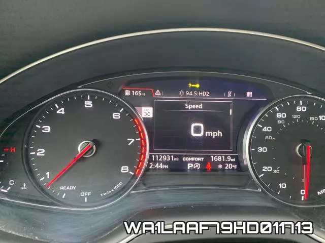 WA1LAAF79HD011713 фото 2
