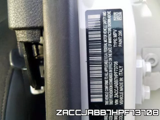 ZACCJABB7HPF73708 фото 2