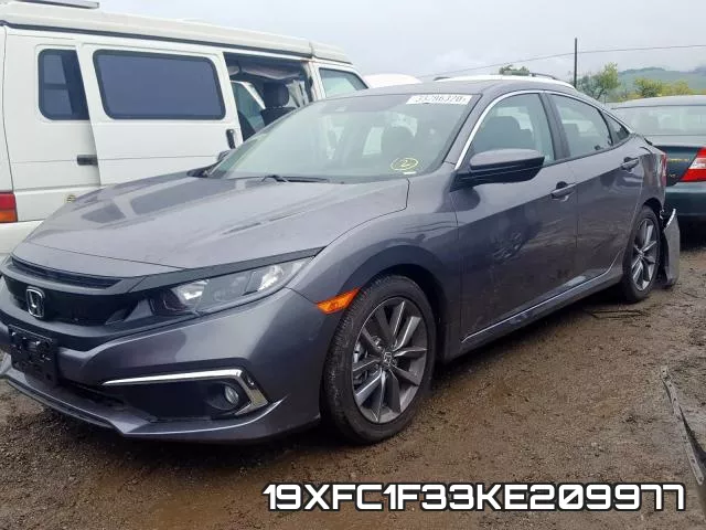 19XFC1F33KE209977 фото 2