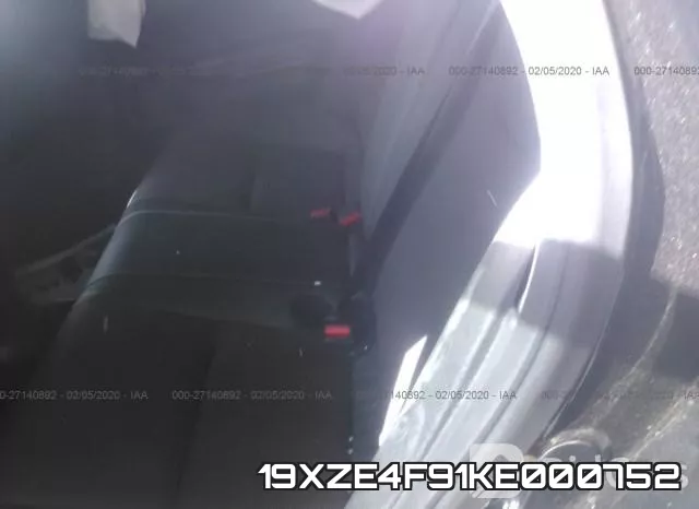 19XZE4F91KE000752 фото 4