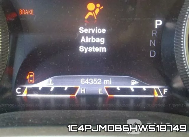 1C4PJMDB6HW518749 фото 5