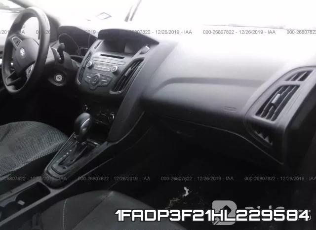 1FADP3F21HL229584 фото 6