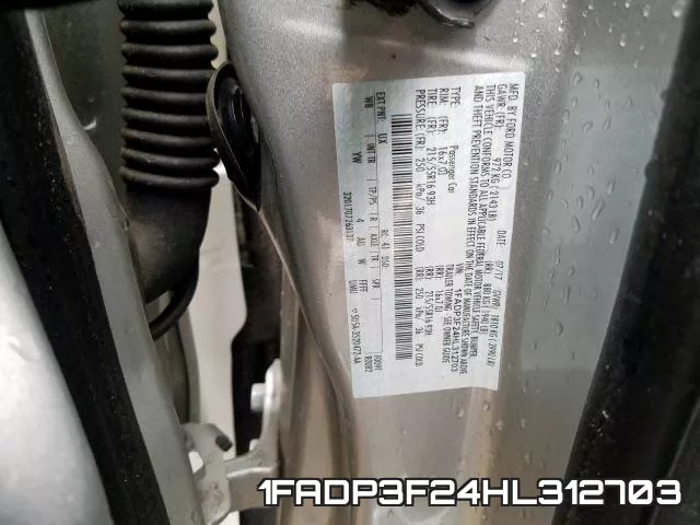 1FADP3F24HL312703 фото 2