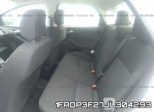 1FADP3F27JL304293 фото 8