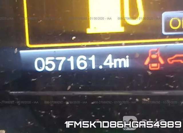 1FM5K7D86HGA54989 фото 3