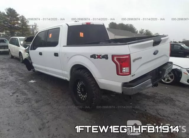 1FTEW1EG7HFB11914 фото 3