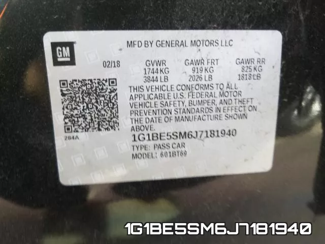 1G1BE5SM6J7181940 фото 2
