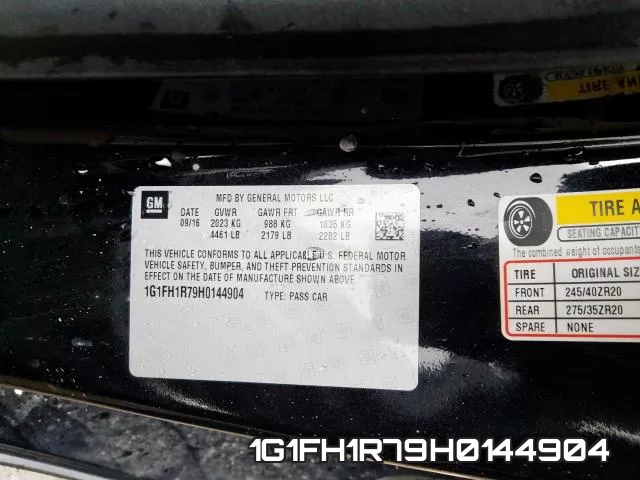 1G1FH1R79H0144904 фото 2
