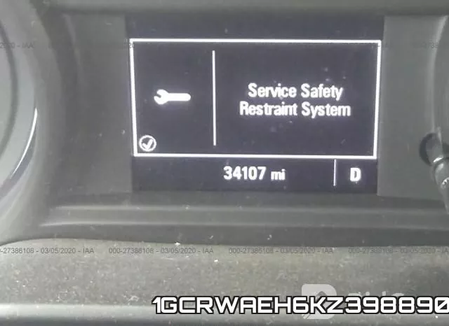 1GCRWAEH6KZ398890 фото 8