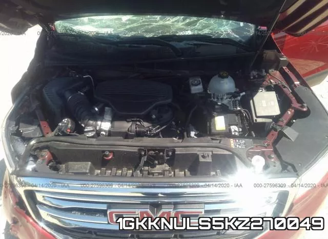 1GKKNULS5KZ270049 фото 2