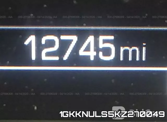 1GKKNULS5KZ270049 фото 8