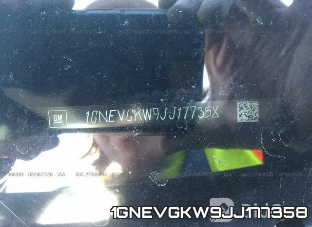 1GNEVGKW9JJ177358 фото 8